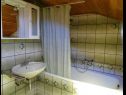 Apartementen Horvat SA1(2), B2(4) Crikvenica - Riviera Crikvenica  - Appartement - B2(4): badkamer met toilet
