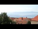 Apartementen Horvat SA1(2), B2(4) Crikvenica - Riviera Crikvenica  - uitzicht