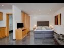 Apartementen Miro SA1(2), SA3(2), A2 Maisonette(2+2), A4(6+2), A5(6+2)  Crikvenica - Riviera Crikvenica  - Studio-appartment - SA1(2): slaapkamer