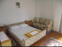 Apartementen Marija - seaview: A1(2+1), A2(4), A3(2), A4(6+2) Novi Vinodolski - Riviera Crikvenica  - Appartement - A4(6+2): slaapkamer