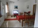 Apartementen Niki - 20m from the sea: A1(2+2), A2(2+2) Blace - Riviera Dubrovnik  - Appartement - A1(2+2): eetkamer