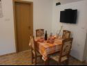 Apartementen Niki - 20m from the sea: A1(2+2), A2(2+2) Blace - Riviera Dubrovnik  - Appartement - A2(2+2): eetkamer