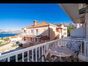 Apartementen Pavo - comfortable with parking space: A1(2+3), SA2(2+1), A3(2+2), SA4(2+1), A6(2+3) Cavtat - Riviera Dubrovnik  - Appartement - A3(2+2): uitzicht vanaf terras