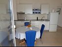 Apartementen Sea front - free parking A1(2+2), A2(2+2), A3(4+1), A4(2), A5(2) Klek - Riviera Dubrovnik  - Appartement - A1(2+2): keuken en eetkamer