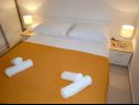 Apartementen At the sea - 5 M from the beach : A1(2+3), A2(2+2), A3(8+2), A4(2+2), A5(2+2), A6(4+1) Klek - Riviera Dubrovnik  - Appartement - A1(2+3): slaapkamer