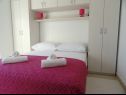 Apartementen At the sea - 5 M from the beach : A1(2+3), A2(2+2), A3(8+2), A4(2+2), A5(2+2), A6(4+1) Klek - Riviera Dubrovnik  - Appartement - A5(2+2): slaapkamer