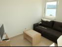 Apartementen At the sea - 5 M from the beach : A1(2+3), A2(2+2), A3(8+2), A4(2+2), A5(2+2), A6(4+1) Klek - Riviera Dubrovnik  - Appartement - A6(4+1): woonkamer