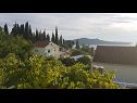 Vakantiehuizen Villa Marija - terrace H(6) Trsteno - Riviera Dubrovnik  - Kroatië  - uitzicht