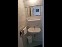 Vakantiehuizen Villa Marija - terrace H(6) Trsteno - Riviera Dubrovnik  - Kroatië  - H(6): badkamer met toilet
