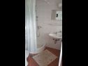 Vakantiehuizen Villa Marija - terrace H(6) Trsteno - Riviera Dubrovnik  - Kroatië  - H(6): badkamer met toilet