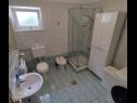 Apartementen Mili - seaview: A1(6+2) Veli Rat - Eiland Dugi otok  - Appartement - A1(6+2): badkamer met toilet