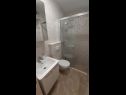 Apartementen Sunny Hvar - with pool; A1(2), A2(4+1) Baai Basina (Jelsa) - Eiland Hvar  - Kroatië  - Appartement - A1(2): badkamer met toilet