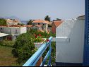 Apartementen Blue - 200 m from sea: A11(2+2), A12(2+2), SA13(3), SA14(3), A15(2+2), A16(2+2) Sucuraj - Eiland Hvar  - Appartement - A15(2+2), A16(2+2): uitzicht vanaf balkon