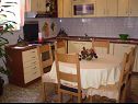 Apartementen Nada A1(8), A2(8) Sucuraj - Eiland Hvar  - Appartement - A2(8): keuken en eetkamer