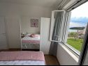 Apartementen Ivica - 50 m from sea: A1(4+2) Sucuraj - Eiland Hvar  - Appartement - A1(4+2): slaapkamer