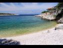 Apartementen Sea View - 7 m from beach: A1(5+1) Baai Zarace (Gdinj) - Eiland Hvar  - Kroatië  - strand