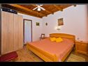 Apartementen Kati - pure nature & serenity: A1(5) Baai Zarace (Milna) - Eiland Hvar  - Kroatië  - Appartement - A1(5): slaapkamer