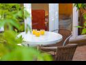 Apartementen Orange - garden terrace : SA1(2+1) Banjole - Istrië  - Studio-appartment - SA1(2+1): terras