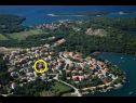 Apartementen Mondina - sea view and garden: A1(4), A2(3+1), SA3(2) Banjole - Istrië  - huis