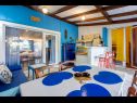 Apartementen Mila - in blue: A1(4+2), A2(5+1), A3(4+2) Banjole - Istrië  - Appartement - A1(4+2): keuken en eetkamer