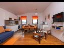 Apartementen Bruno - spacious yard: A1(4+2) Barban - Istrië  - Appartement - A1(4+2): woonkamer