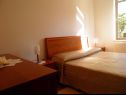Apartementen Zdravko: A1(2+2), A2(2+2) Fazana - Istrië  - Appartement - A1(2+2): slaapkamer