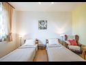 Apartementen Ljilja - nice garden: A1(4) Fazana - Istrië  - Appartement - A1(4): slaapkamer