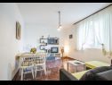 Apartementen Ljilja - nice garden: A1(4) Fazana - Istrië  - Appartement - A1(4): woonkamer