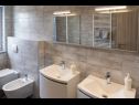 Apartementen Roma - with terrace : A1(4) Fazana - Istrië  - Appartement - A1(4): badkamer met toilet