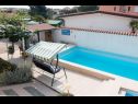  Nada - with private pool: SA1(2), SA2(2), A3(4) Fazana - Istrië  - zwembad
