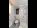 Apartementen Katrina - with free parking: SA1 (2+1), A2 (2+2) seherezada Kavran - Istrië  - Studio-appartment - SA1 (2+1): badkamer met toilet