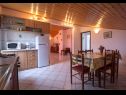 Apartementen Rar - with nice garden: Ana (6+2) Koromacno - Istrië  - Appartement - Ana (6+2): keuken en eetkamer