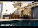 Vakantiehuizen Stef - with pool: H(4) Krbune - Istrië  - Kroatië  - H(4): zwembad