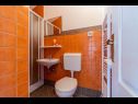 Apartementen Perci- cosy and comfortable A1 Novi(2+2) , SA2 Stari(2) Krnica - Istrië  - Appartement - A1 Novi(2+2) : badkamer met toilet
