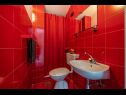 Apartementen Perci- cosy and comfortable A1 Novi(2+2) , SA2 Stari(2) Krnica - Istrië  - Studio-appartment - SA2 Stari(2): badkamer met toilet