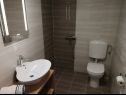 Vakantiehuizen Domen H(6) Medulin - Istrië  - Kroatië  - H(6): badkamer met toilet