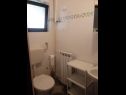 Apartementen Tomy - with free parking: A1(4), A2(4) Medulin - Istrië  - Appartement - A1(4): badkamer met toilet