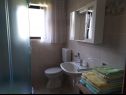 Apartementen Tomy - with free parking: A1(4), A2(4) Medulin - Istrië  - Appartement - A2(4): badkamer met toilet