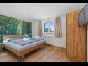 Vakantiehuizen LariF - luxury in nature: H(10+2) Nedescina - Istrië  - Kroatië  - H(10+2): slaapkamer