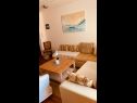 Apartementen Nataša - romantic getaway: A4(4) Umag - Istrië  - Appartement - A4(4): woonkamer