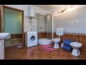 Apartementen Roland A(4) Vrsar - Istrië  - Appartement - A(4): badkamer met toilet