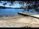 Vakantiehuizen Gradina 1 - private pool: H(10+2) Baai Gradina (Vela Luka) - Eiland Korcula  - Kroatië  - strand