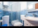 Apartementen Mir - perfect location & cosy: A1(4+2), A2(2+1), SA3(2), SA4(2) Korcula - Eiland Korcula  - Appartement - A2(2+1): badkamer met toilet