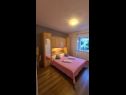 Apartementen Sunny - 50 m from sea: A2(4) Lumbarda - Eiland Korcula  - Appartement - A2(4): slaapkamer