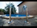 Apartementen Ivona - open swimming pool: A1 (4+2), A2 (2+2) Njivice - Eiland Krk  - zwembad