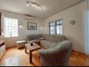 Apartementen Fab - spacious terrace: A1(5+1) Punat - Eiland Krk  - Appartement - A1(5+1): woonkamer