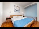 Apartementen Ivano A1(4+1) Vrbnik - Eiland Krk  - Appartement - A1(4+1): slaapkamer