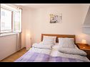 Apartementen Polo A1 (4+2) Vrbnik - Eiland Krk  - Appartement - A1 (4+2): slaapkamer