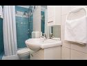 Apartementen Brusic A1(2) Vrbnik - Eiland Krk  - Appartement - A1(2): badkamer met toilet