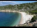 Vakantiehuizen Bernardica - on cliffs above sea: H(6+2) Vrbnik - Eiland Krk  - Kroatië  - strand